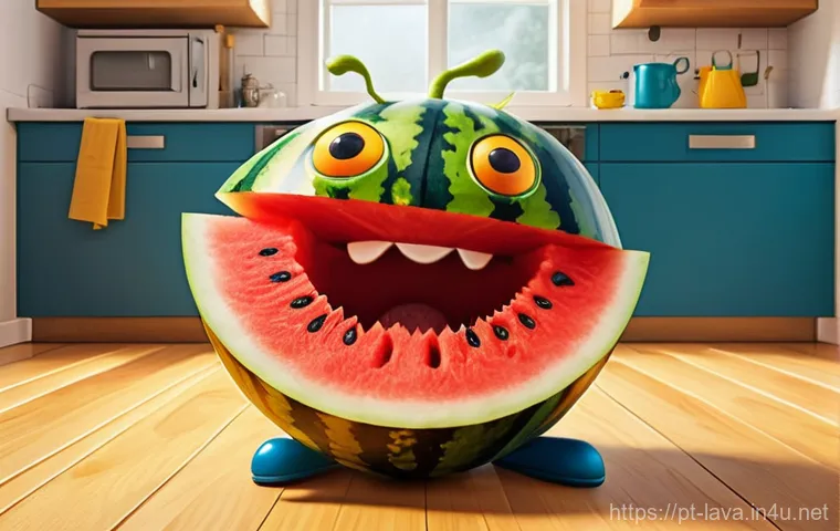 라바의 비주얼 커뮤니케이션 전략 - A dynamic, high-energy illustration of Larva Red and Larva Yellow, captured in a moment of intense, ...