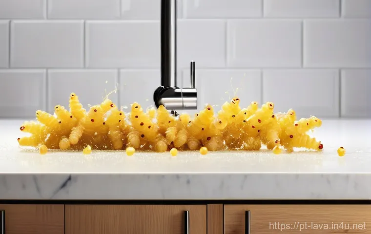라바의 비주얼 커뮤니케이션 전략 - A dynamic, high-energy illustration of Larva Red and Larva Yellow, captured in a moment of intense, ...
